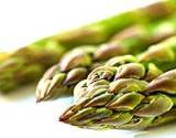 photo of the tips of asparagus spearks a natural source of vitamin A