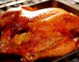 a photo of a whole roasted chicken a natural source of vanadium