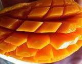 photo of a mango peeled and cut into chunks great source for digestive enzymes