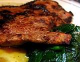 a photo of cooked liver and spinach a natural source of PABA