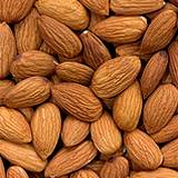 a photo of a pile of almonds a natural source of tyrosine